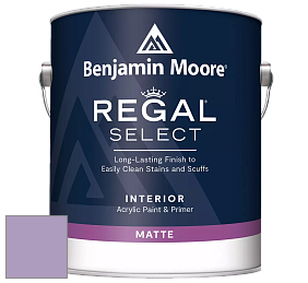 Benjamin Moore 548 IRegal Select Interior Paint - Matte краска цвет 1390 Hydrangea