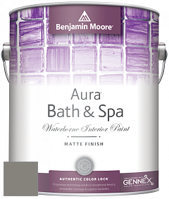 Benjamin Moore Aura 532 Bath & Spa Waterborne Interior Paint Matte Finish краска цвет HC-168 BM HC-168