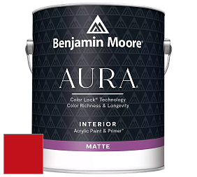Benjamin Moore Aura 522 Interior Paint - Matte краска цвет RAL 3020 