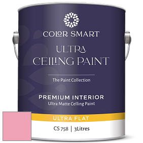 COLOR SMART CS 758 ULTRA CEILING PAINT ультраматовая краска цвет 1326 Bubble Bath