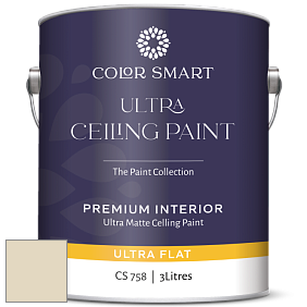 COLOR SMART CS 758 ULTRA CEILING PAINT ультраматовая краска цвет 941 Seaspray