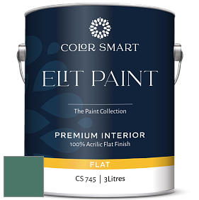 COLOR SMART CS 745 ELIT PAINT глубокоматовая моющаяся краска цвет 643 Steamed Spinach
