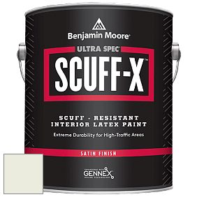 Benjamin Moore 486 Ultra Spec SCUFF-X Interior Satin Finish краска цвет 851 Tint of Mint