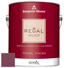Benjamin Moore 550 Regal Select Waterborne Interior Pearl Finish краска цвет 2083-20 Cranberry Cocktail