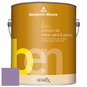 Benjamin Moore Ben W625 Premium Interior Latex Flat краска цвет 1391 Naples Sunset