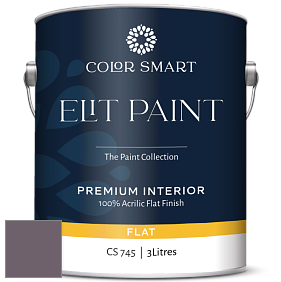 COLOR SMART CS 745 ELIT PAINT глубокоматовая моющаяся краска цвет 2116-30 Cabernet