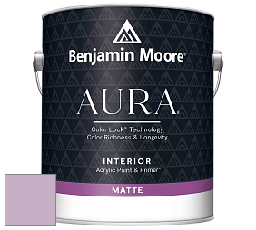 Benjamin Moore Aura 522 Interior Paint - Matte краска цвет 1376 Angelina