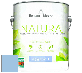 Benjamin Moore 513 Natura Interior Eggshell Finish краска с блеском цвет 815 Swiss Blue