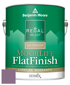Benjamin Moore W105 Regal Select Exterior Paint-MoorLife Flat Finish краска цвет 1378 Lazy Afternoon