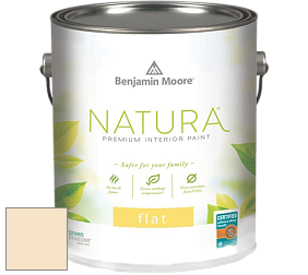 Benjamin Moore 512 Natura Interior Flat Finish матовая краска цвет 922 Antique Lace