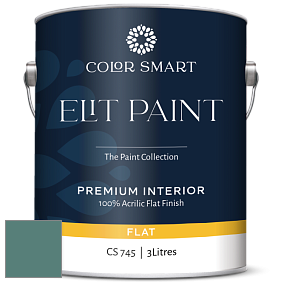 COLOR SMART CS 745 ELIT PAINT глубокоматовая моющаяся краска цвет 678 Pacific Rim