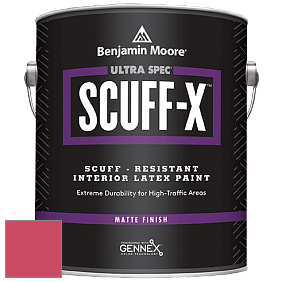 Benjamin Moore 484 Ultra Spec SCUFF-X Interior Matte Finish краска цвет 2001-30 Spring Tulips