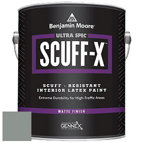 Benjamin Moore 484 Ultra Spec SCUFF-X Interior Matte Finish краска цвет 1566 Stonybrook