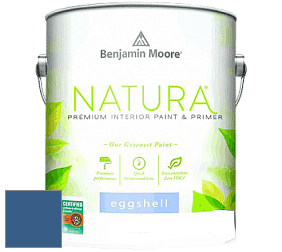 Benjamin Moore 513 Natura Interior Eggshell Finish краска с блеском цвет 812 Blueberry Hill