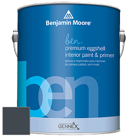 Benjamin Moore Ben W626 Premium Interior Latex Eggshell краска цвет 2062-10 Polo Blue