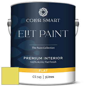 COLOR SMART CS 745 ELIT PAINT глубокоматовая моющаяся краска цвет 2025-40 Limelight
