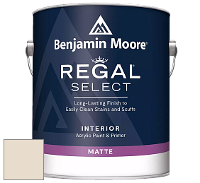 Benjamin Moore 548 IRegal Select Interior Paint - Matte краска цвет 963 Maritime White