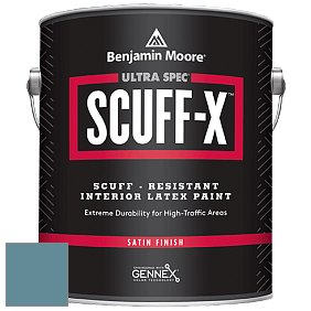 Benjamin Moore 486 Ultra Spec SCUFF-X Interior Satin Finish краска цвет 1658 Lakeside Cabin