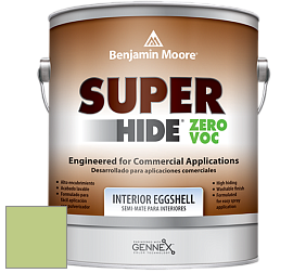 Benjamin Moore 357 Super Hide Zero Voc Interior Eggshell краска цвет NCS S 1040-G40Y 