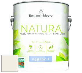 Benjamin Moore 513 Natura Interior Eggshell Finish краска с блеском цвет 967 Cloud White