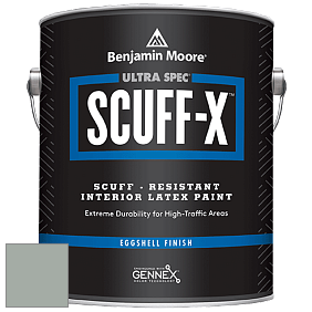 Benjamin Moore 485 Ultra Spec SCUFF-X Interior Eggshell Finish краска цвет 1573 Castle Walls