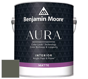 Benjamin Moore Aura 522 Interior Paint - Matte краска цвет 462 Vintage Vogue