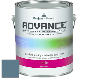 Benjamin Moore 792 Advance Interior Paint-Satin эмаль цвет AF-520 