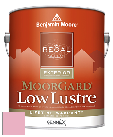 Benjamin Moore W103 Regal Select Exterior Paint-MoorGard Low Lustre Finish краска цвет 2087-50 Strawberry Sorbet