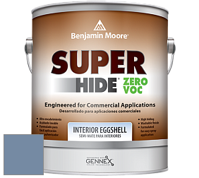 Benjamin Moore 357 Super Hide Zero Voc Interior Eggshell краска цвет 831 Stratford Blue