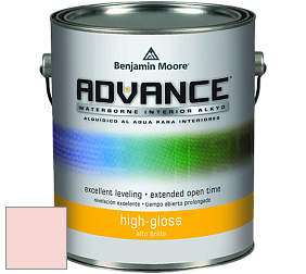 Benjamin Moore 794 Advance Interior Paint-High Gloss глянцевая алкидная эмаль цвет 889 Pacific Grove Pink