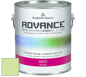 Benjamin Moore 792 Advance Interior Paint-Satin эмаль цвет 2031-50 Key Lime