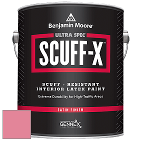 Benjamin Moore 486 Ultra Spec SCUFF-X Interior Satin Finish краска цвет 1327 Gypsy Rose
