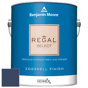 Benjamin Moore 549 Regal Select Waterborne Interior Eggshell Finish краска цвет 2064-10 Bold Blue