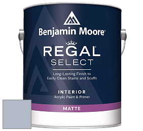 Benjamin Moore 548 IRegal Select Interior Paint - Matte краска цвет 1438 Lavender Blue