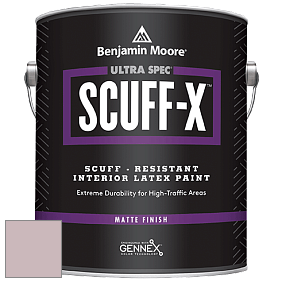 Benjamin Moore 484 Ultra Spec SCUFF-X Interior Matte Finish краска цвет 1249 Homespun Charm