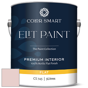 COLOR SMART CS 745 ELIT PAINT глубокоматовая моющаяся краска цвет 2094-60 Pleasant Pink