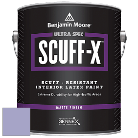 Benjamin Moore 484 Ultra Spec SCUFF-X Interior Matte Finish краска цвет NCS S 2030-R60B 