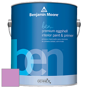 Benjamin Moore Ben W626 Premium Interior Latex Eggshell краска цвет NCS S 1050-R40B 