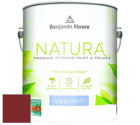 Benjamin Moore 513 Natura Interior Eggshell Finish краска с блеском цвет RAL 3011 