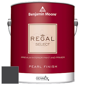 Benjamin Moore 550 Regal Select Waterborne Interior Pearl Finish краска цвет 2119-10 Space Black