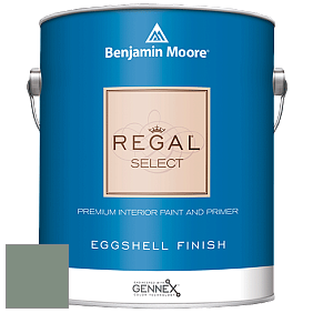 Benjamin Moore 549 Regal Select Waterborne Interior Eggshell Finish краска цвет 699 Garden Oasis