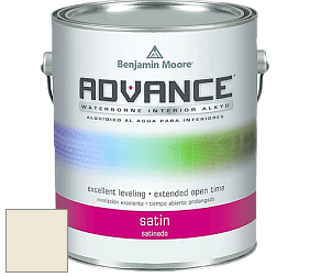Benjamin Moore 792 Advance Interior Paint-Satin эмаль цвет 942 Marble White
