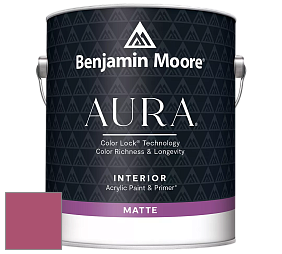 Benjamin Moore Aura 522 Interior Paint - Matte краска цвет 1349 Pink Corsage