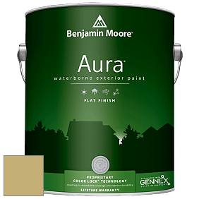Benjamin Moore Aura 629 Waterborne Exterior Flat Finish краска цвет AF-425 