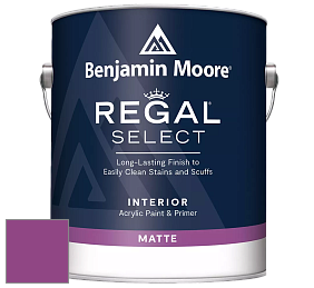 Benjamin Moore 548 IRegal Select Interior Paint - Matte краска цвет RAL 4008 