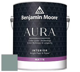 Benjamin Moore Aura 522 Interior Paint - Matte краска цвет NCS S 4010-B70G 