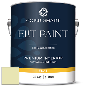 COLOR SMART CS 745 ELIT PAINT глубокоматовая моющаяся краска цвет 401 Sour Apple