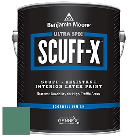 Benjamin Moore 485 Ultra Spec SCUFF-X Interior Eggshell Finish краска цвет 2041-30 Green Gables