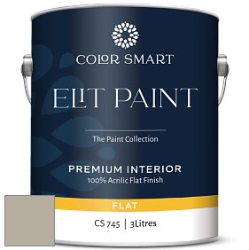 COLOR SMART CS 745 ELIT PAINT глубокоматовая моющаяся краска цвет AF-100 