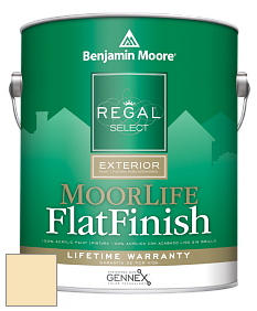 Benjamin Moore W105 Regal Select Exterior Paint-MoorLife Flat Finish краска цвет AF-330 